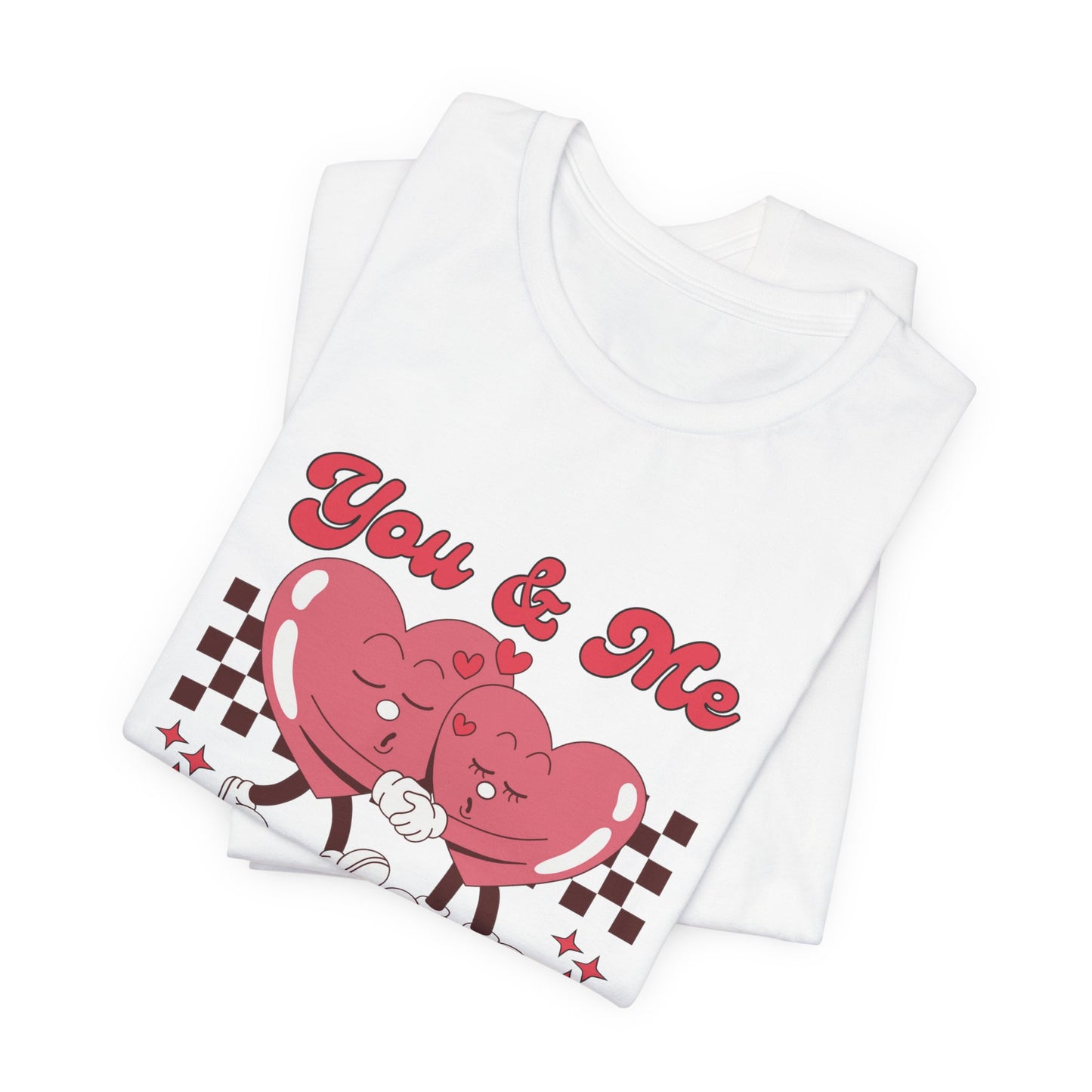 You And Me Always Together Customized Unisex Jersey Short Sleeve Tee