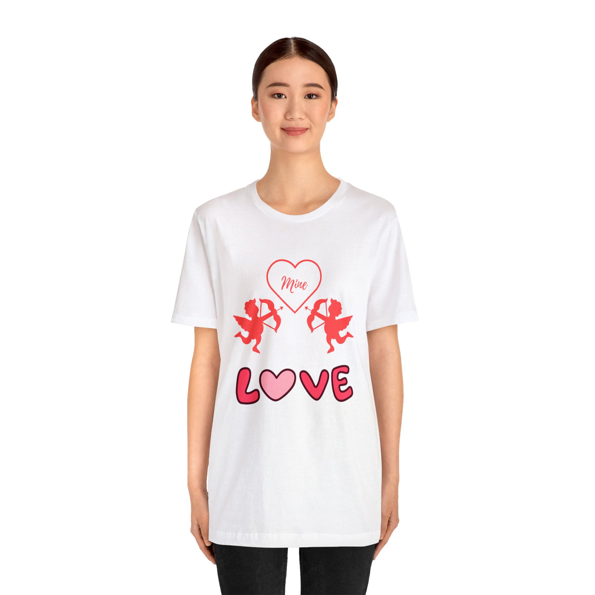 The Symbol of Love Customized Unisex Jersey Short Sleeve Tee
