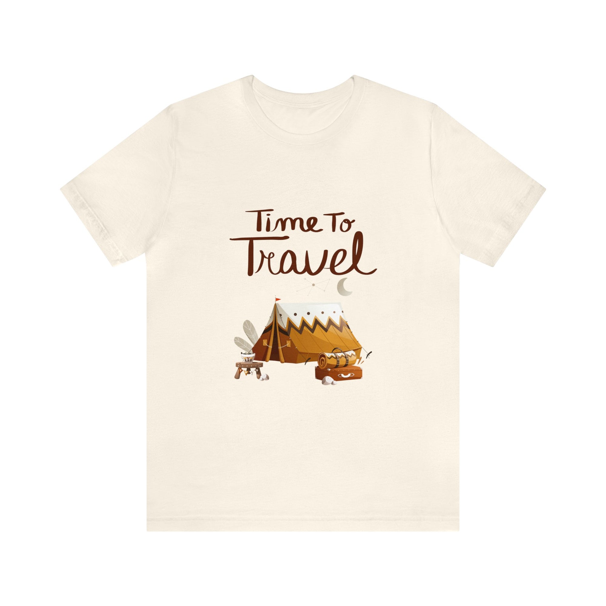 Time To Travel Customized Unisex Jersey Short Sleeve Tee