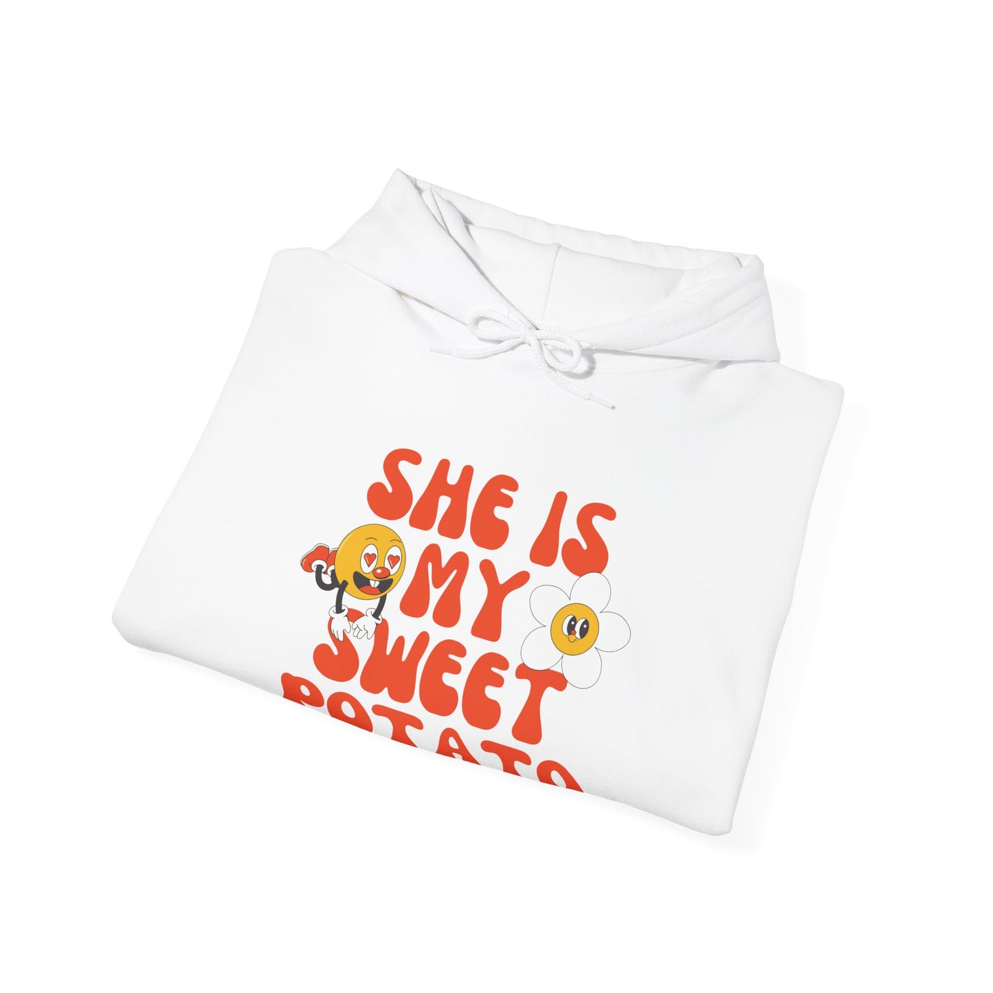 She is My Sweet Potato Customized Unisex Heavy Blend™ Hooded Sweatshirt