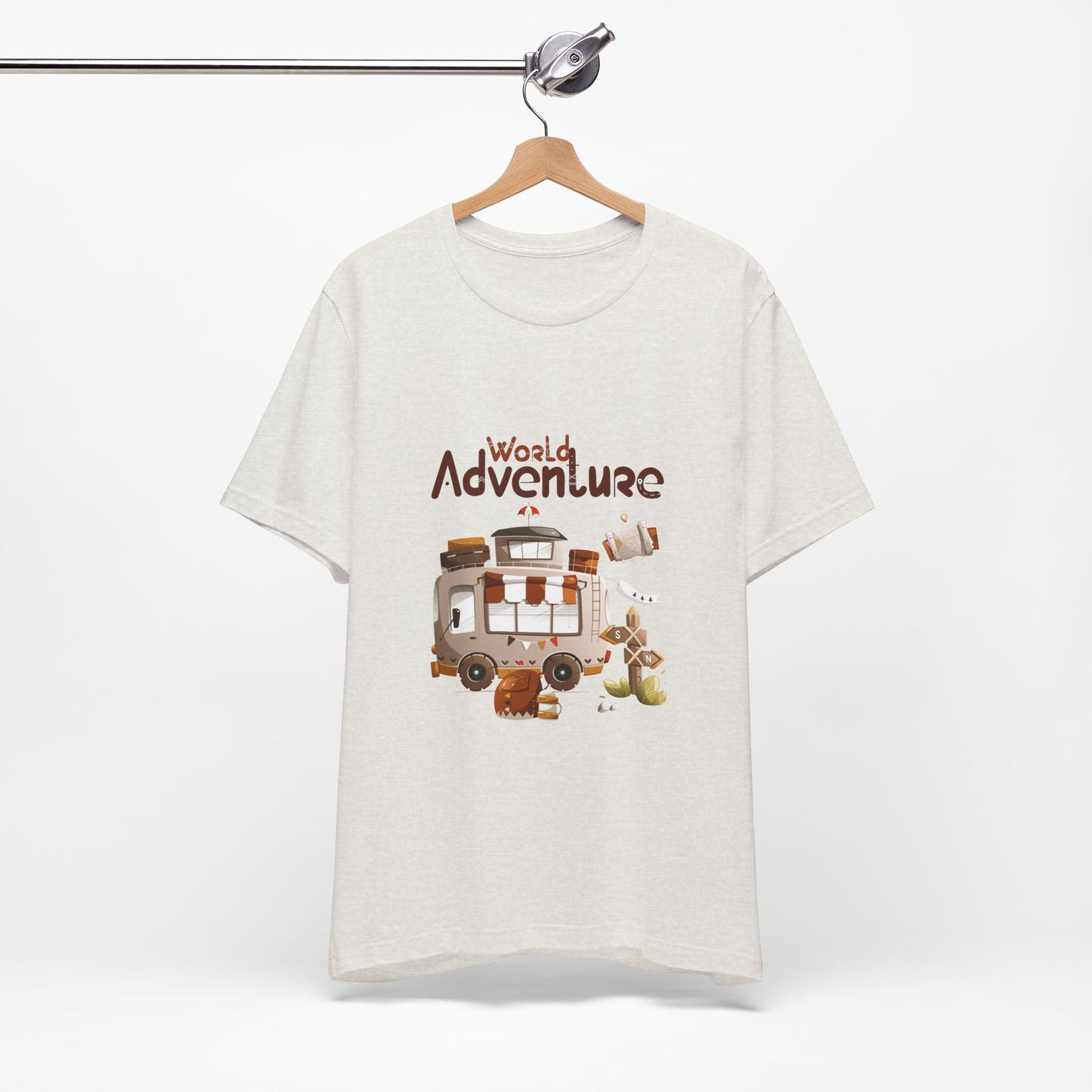 World Adventure Customized Unisex Jersey Short Sleeve Tee