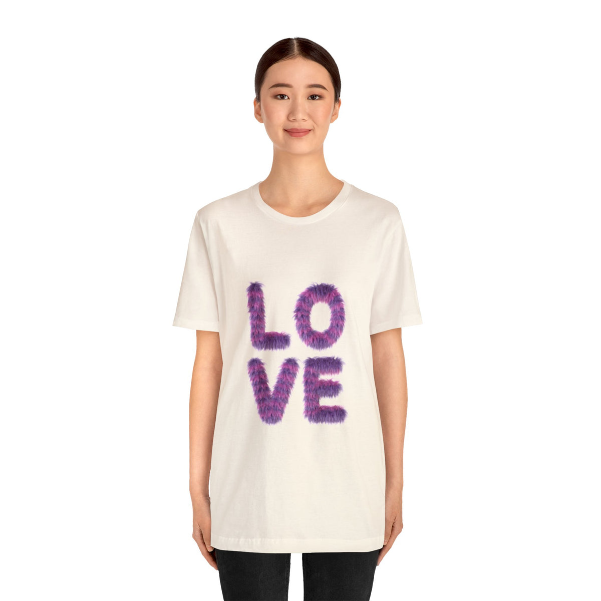 A Sign of Love Customized Unisex Jersey Short Sleeve Tee