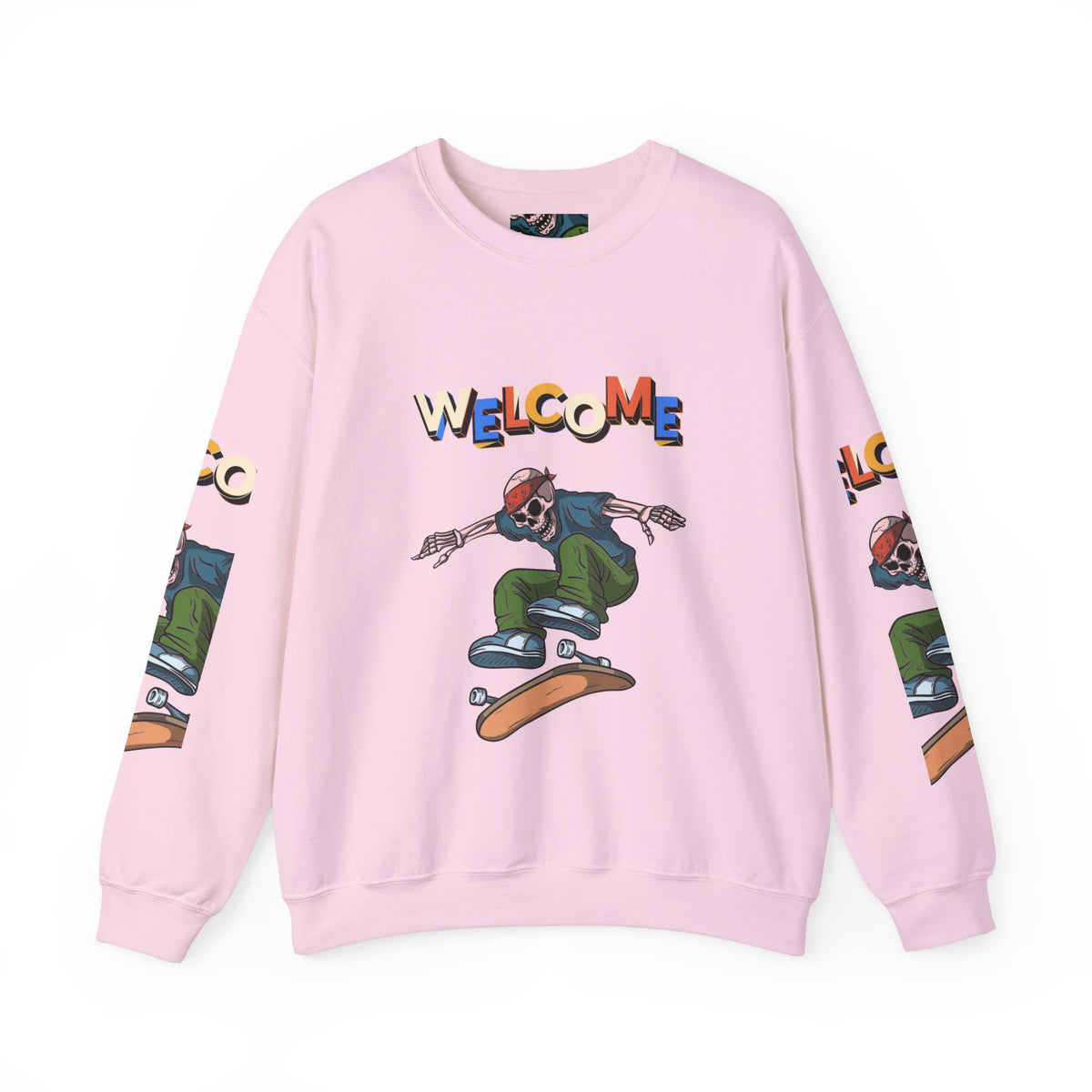 Welcome Skaters Customized Unisex Heavy Blend™ Crewneck Sweatshirt