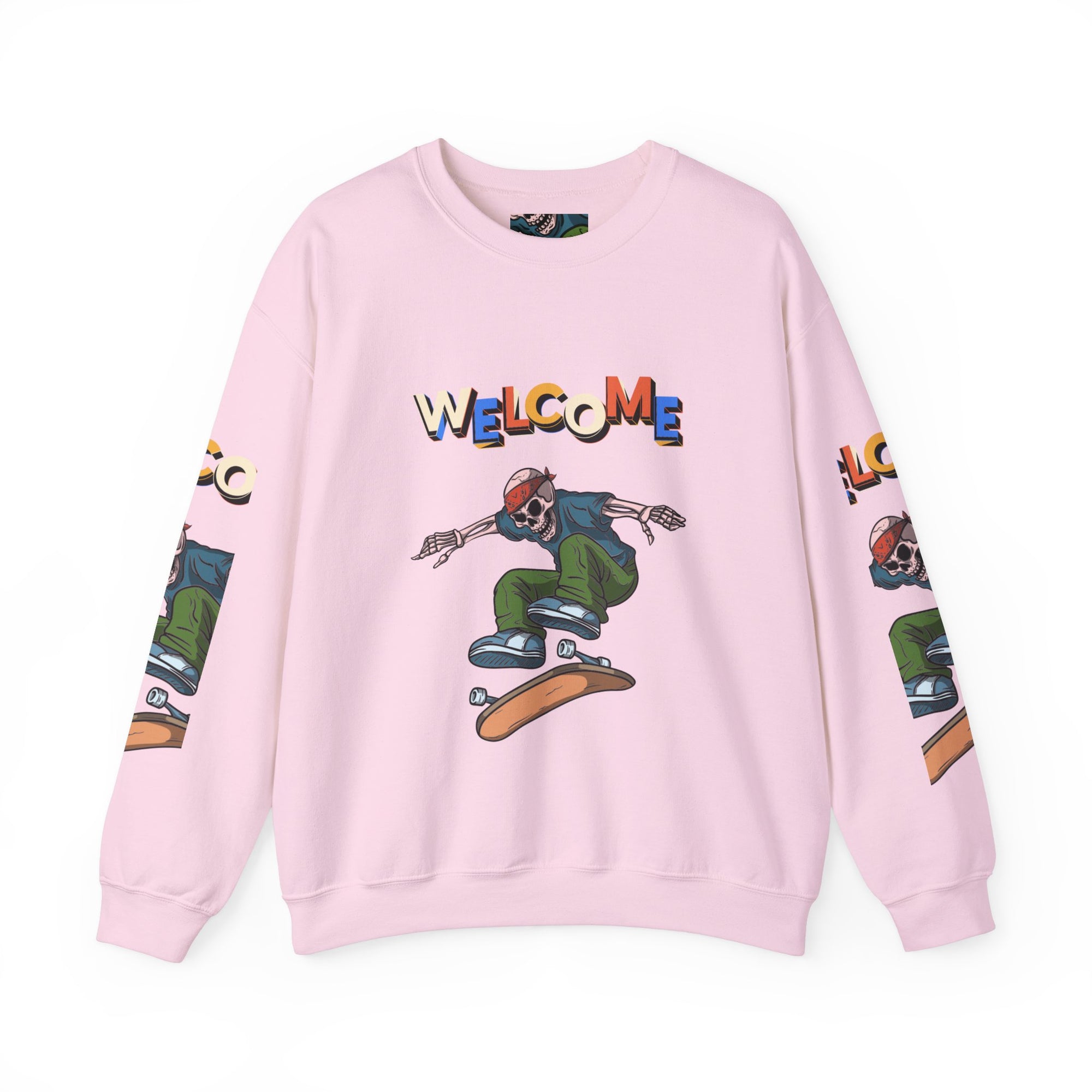 Welcome Skaters Customized Unisex Heavy Blend™ Crewneck Sweatshirt