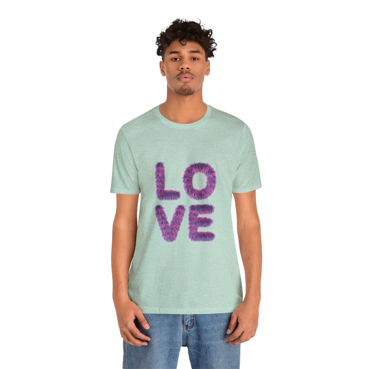 A Sign of Love Customized Unisex Jersey Short Sleeve Tee