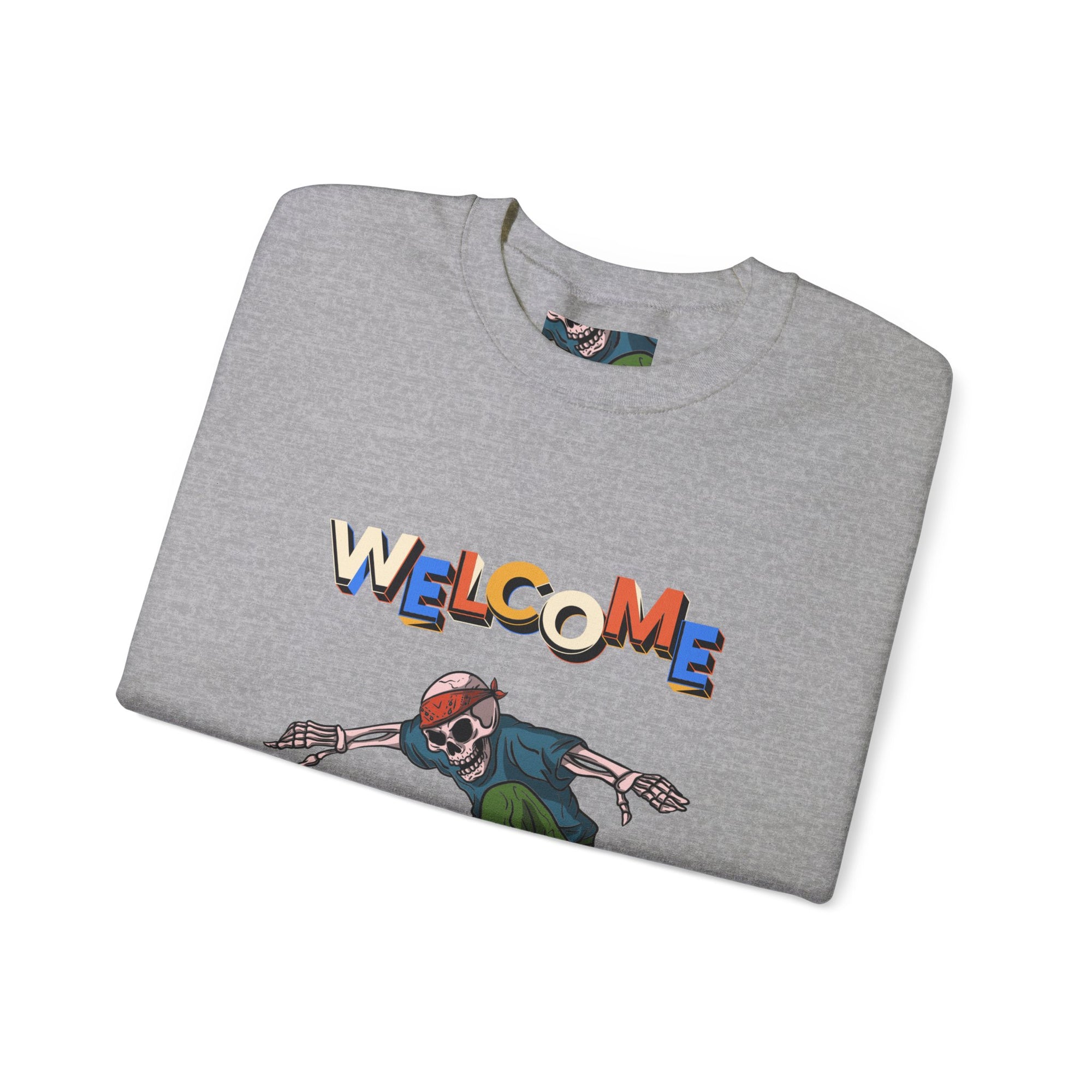 Welcome Skaters Customized Unisex Heavy Blend™ Crewneck Sweatshirt