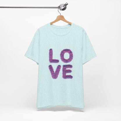 A Sign of Love Customized Unisex Jersey Short Sleeve Tee