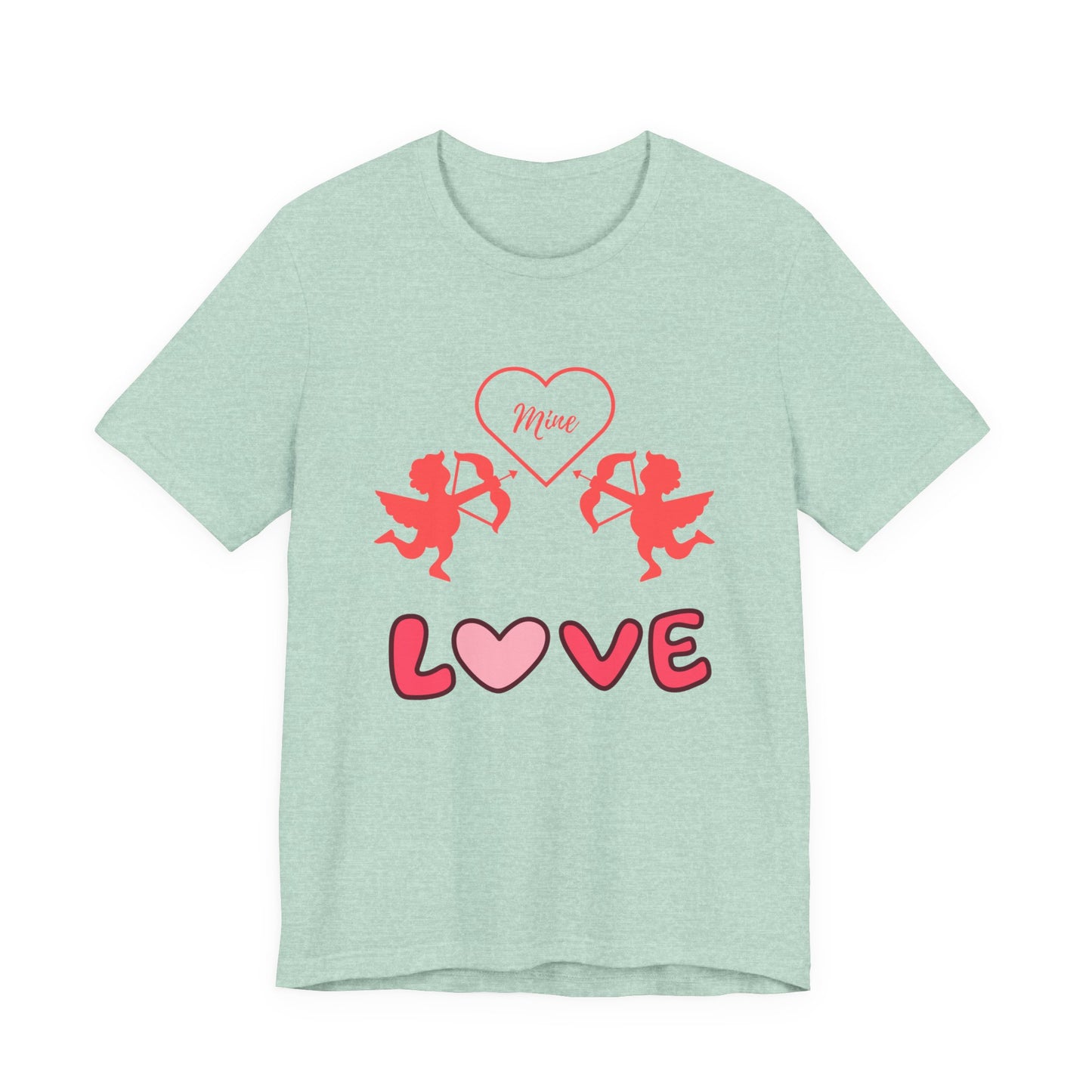 The Symbol of Love Customized Unisex Jersey Short Sleeve Tee