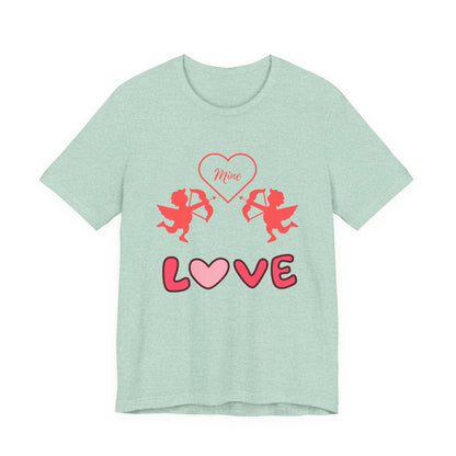The Symbol of Love Customized Unisex Jersey Short Sleeve Tee