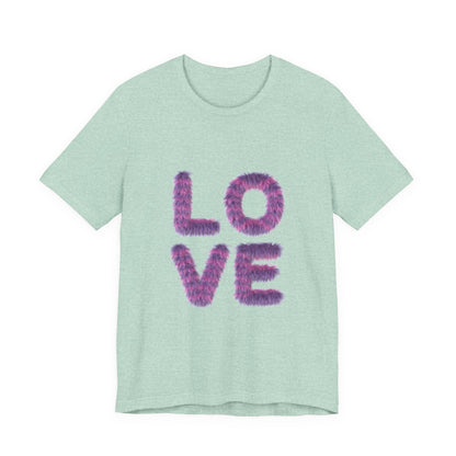 A Sign of Love Customized Unisex Jersey Short Sleeve Tee