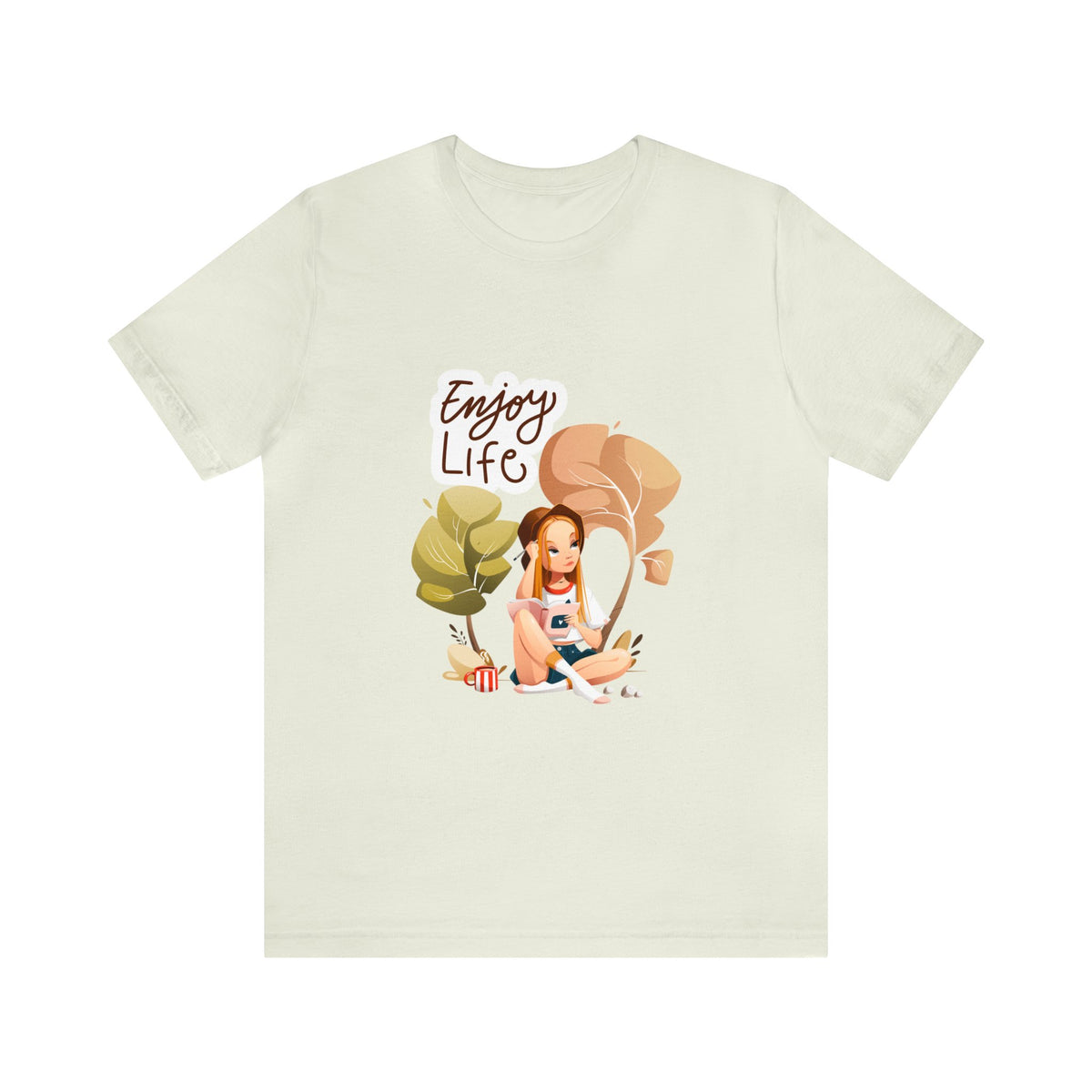 Enjoy Life Customized Unisex Jersey Short Sleeve Tee