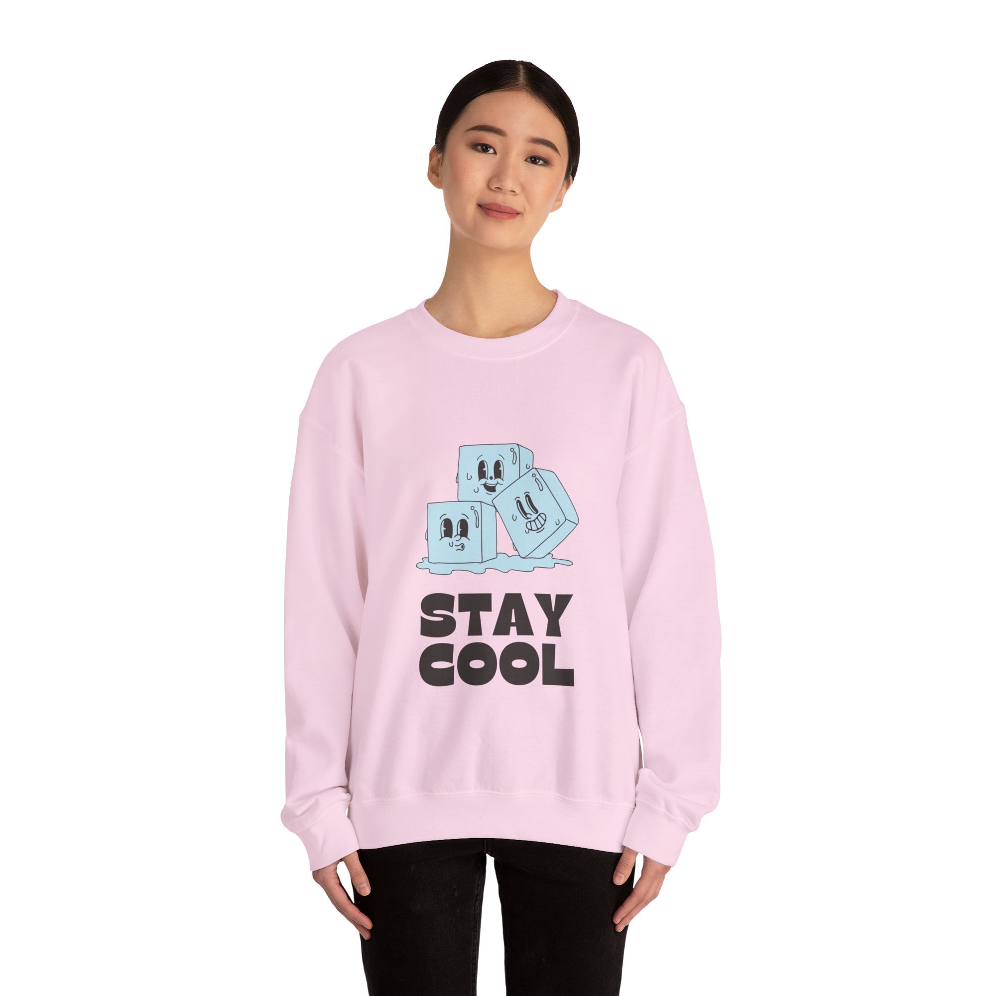 Stay Cool Customized Unisex Heavy Blend™ Crewneck Sweatshirt