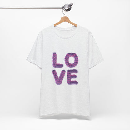A Sign of Love Customized Unisex Jersey Short Sleeve Tee