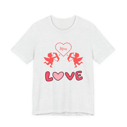 The Symbol of Love Customized Unisex Jersey Short Sleeve Tee