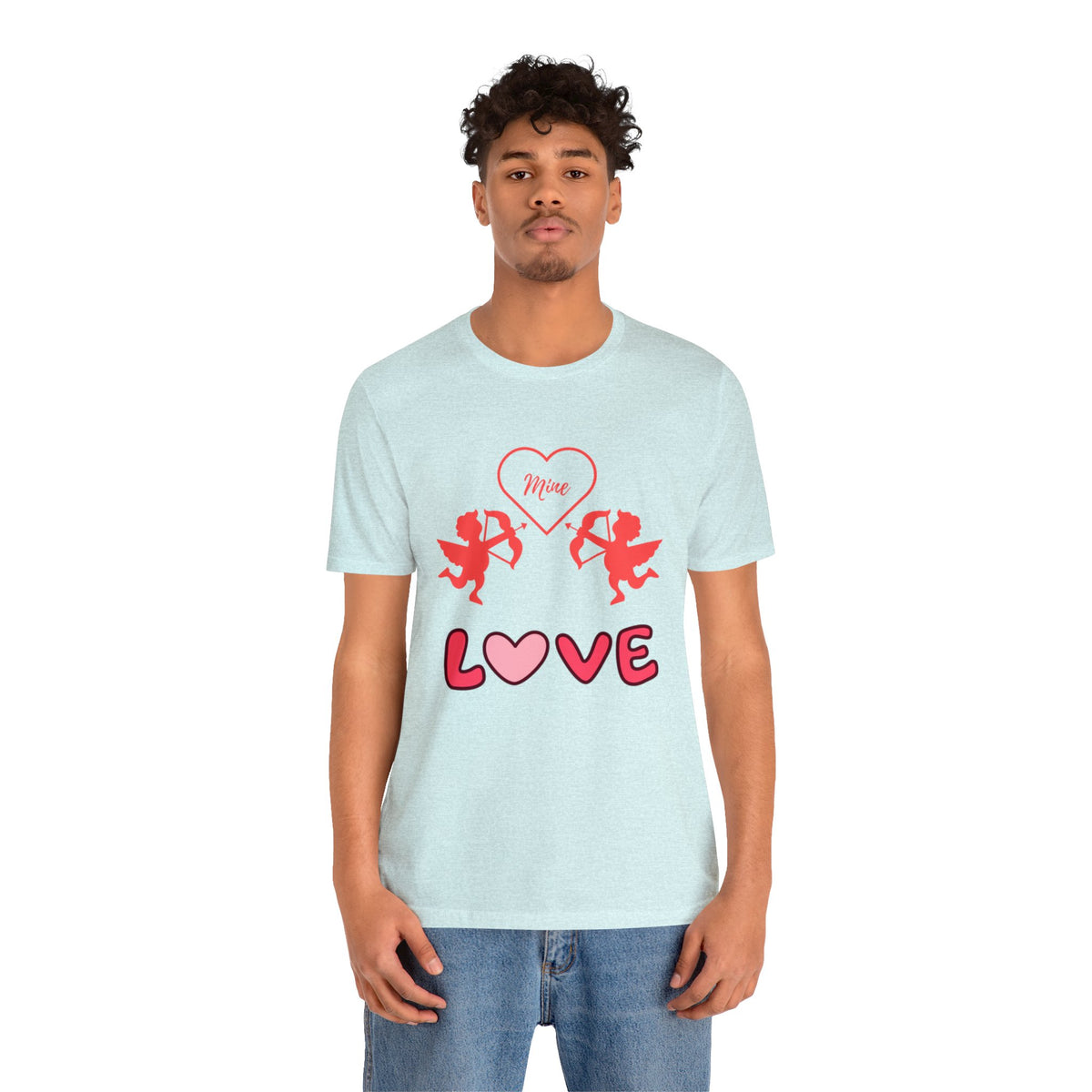 The Symbol of Love Customized Unisex Jersey Short Sleeve Tee