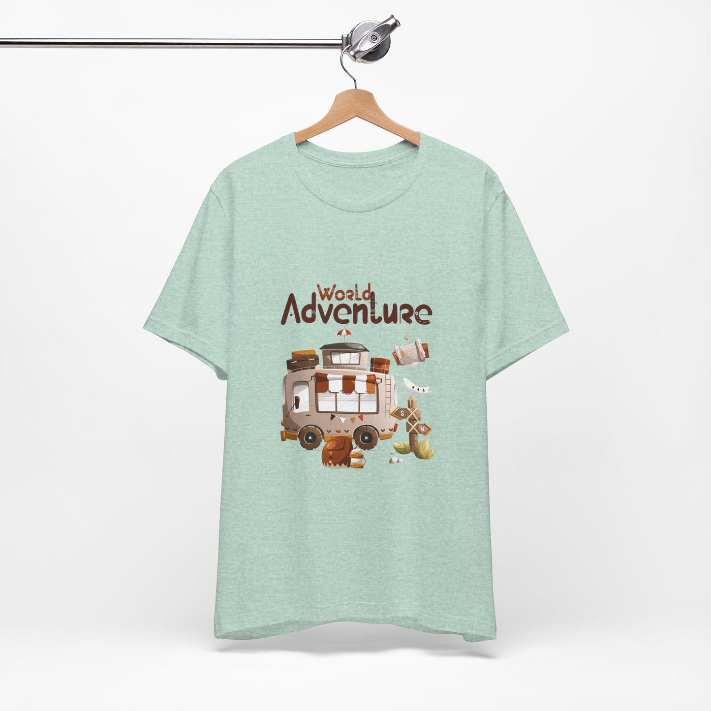 World Adventure Customized Unisex Jersey Short Sleeve Tee