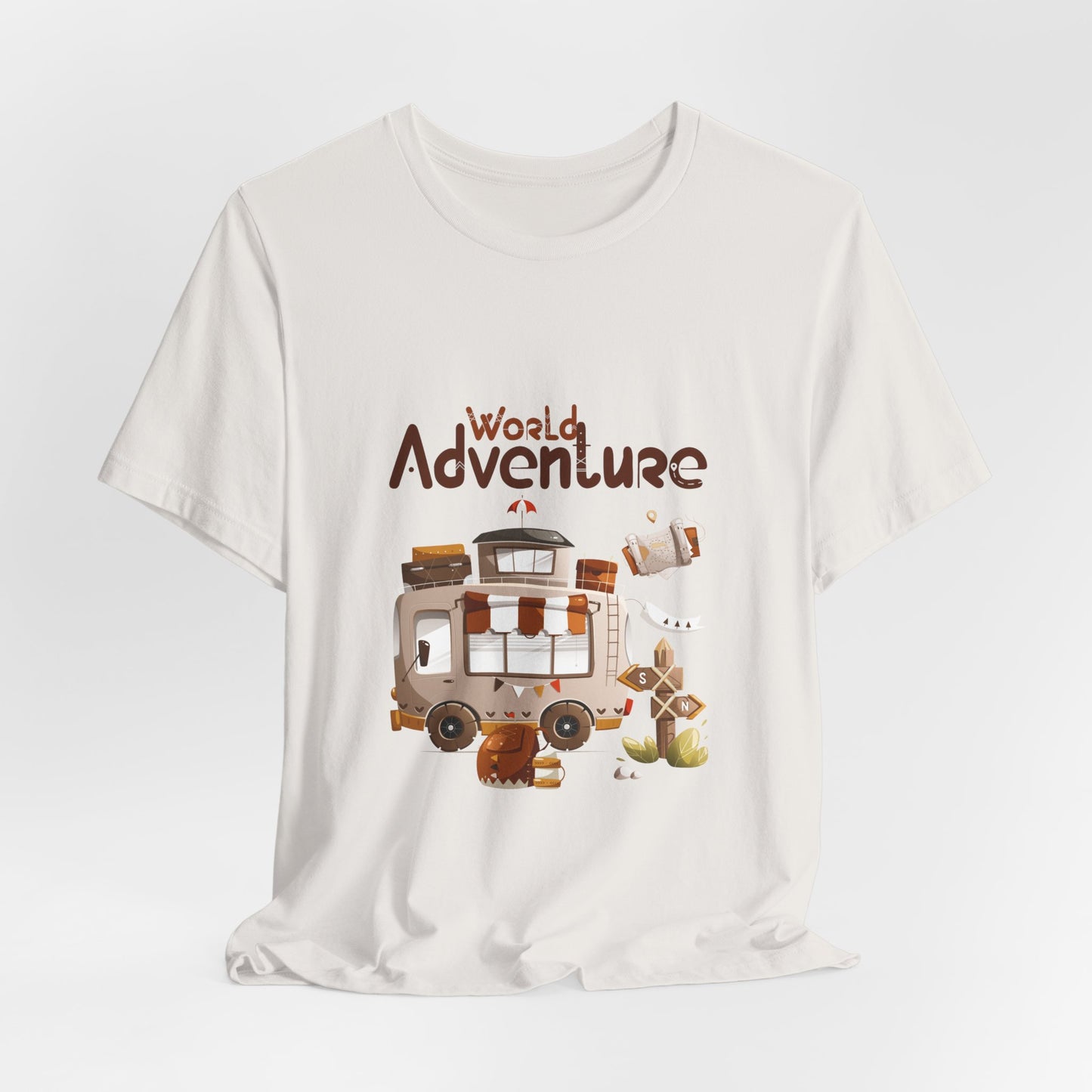 World Adventure Customized Unisex Jersey Short Sleeve Tee