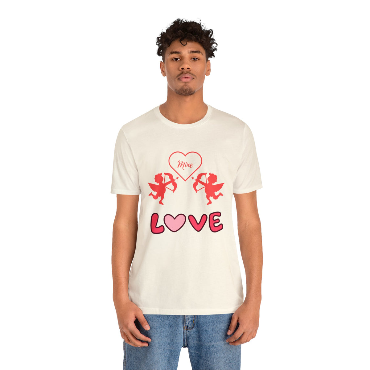 The Symbol of Love Customized Unisex Jersey Short Sleeve Tee