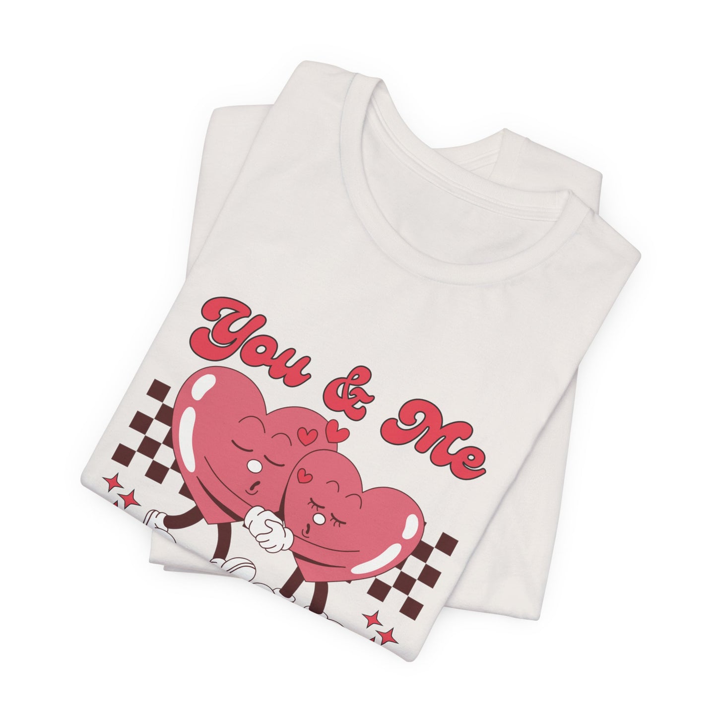 You And Me Always Together Customized Unisex Jersey Short Sleeve Tee