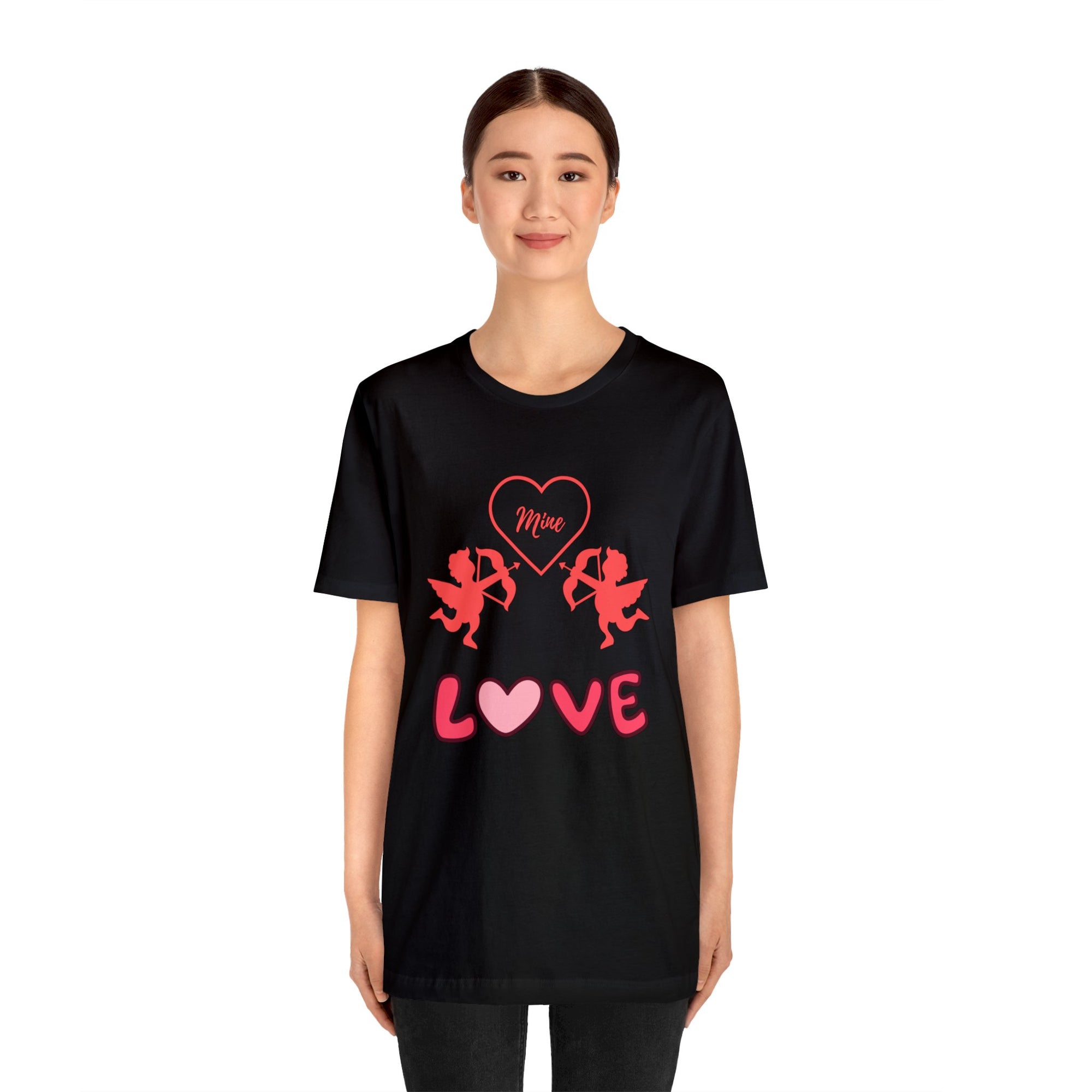 The Symbol of Love Customized Unisex Jersey Short Sleeve Tee