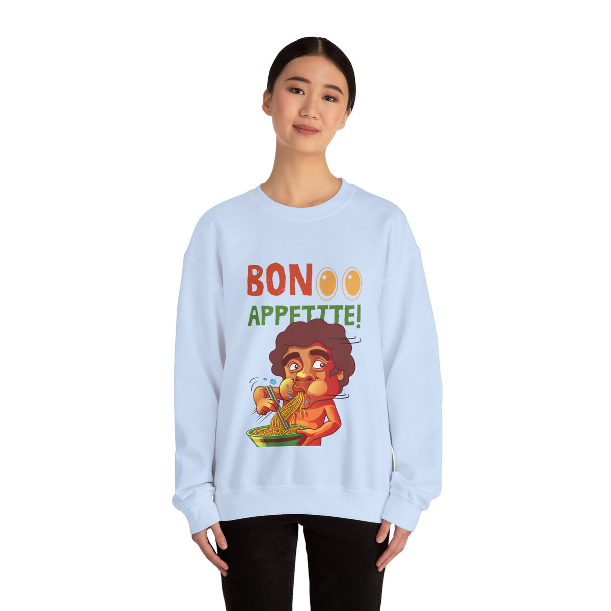 Bon Appetite Customized Unisex Heavy Blend™ Crewneck Sweatshirt