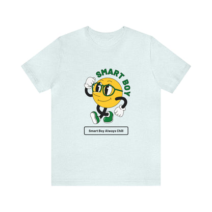 Smart Boy Always Chill Customized Unisex Jersey Short Sleeve Tee
