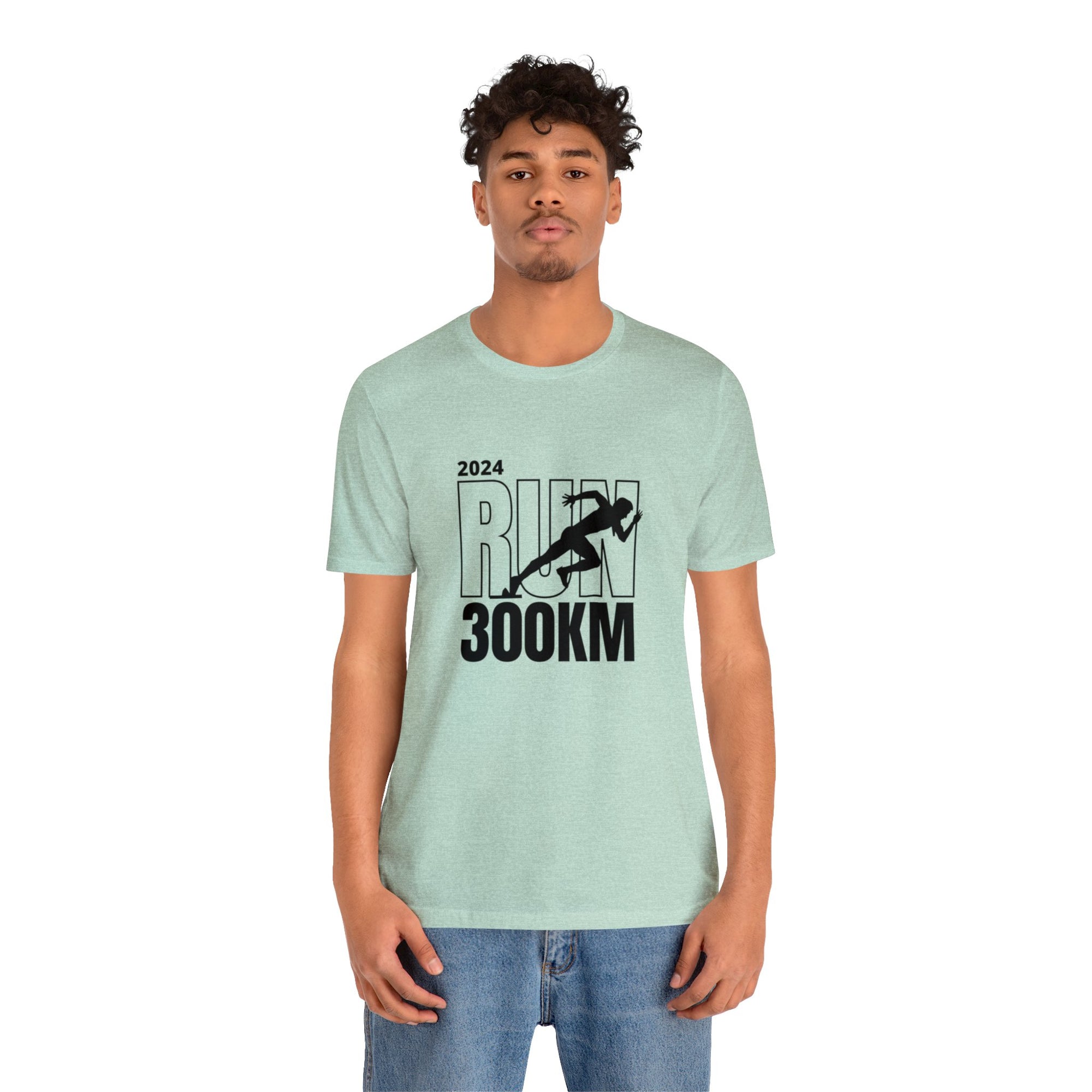 2024 Run And Move Fast Customized Unisex Jersey Short Sleeve Tee