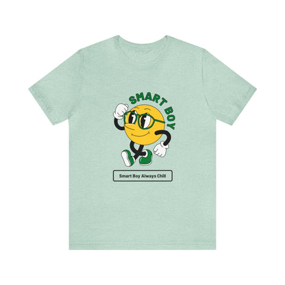 Smart Boy Always Chill Customized Unisex Jersey Short Sleeve Tee