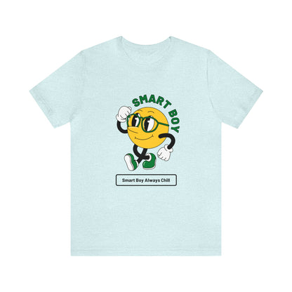 Smart Boy Always Chill Customized Unisex Jersey Short Sleeve Tee