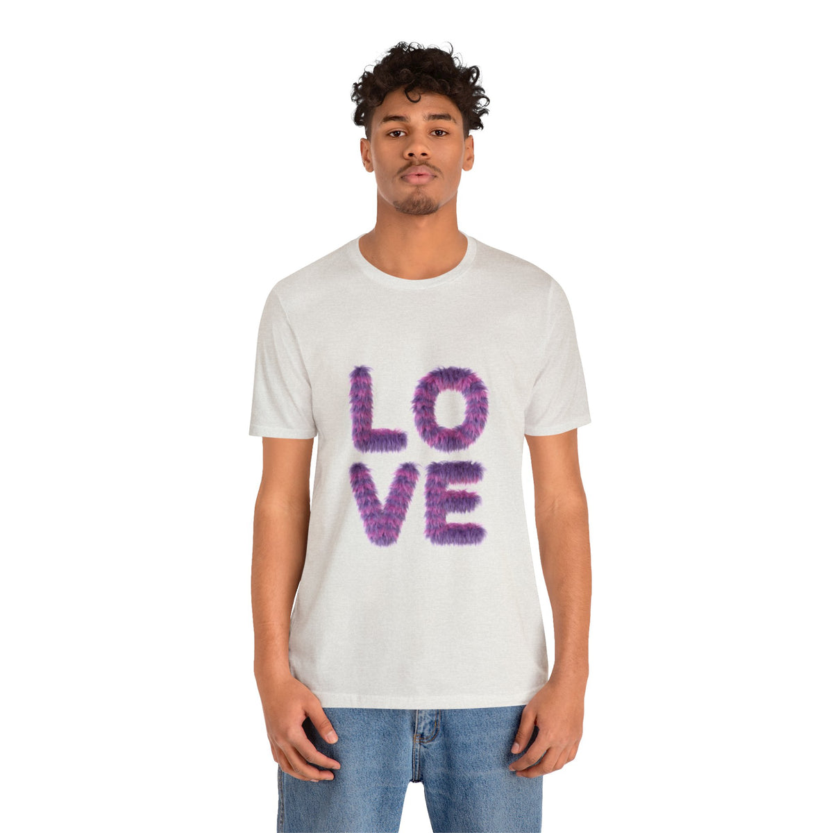 A Sign of Love Customized Unisex Jersey Short Sleeve Tee