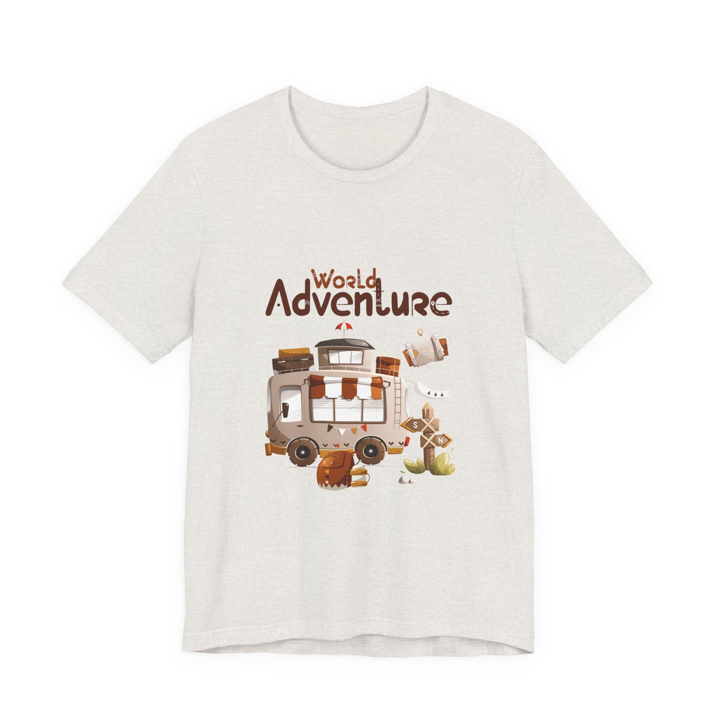 World Adventure Customized Unisex Jersey Short Sleeve Tee