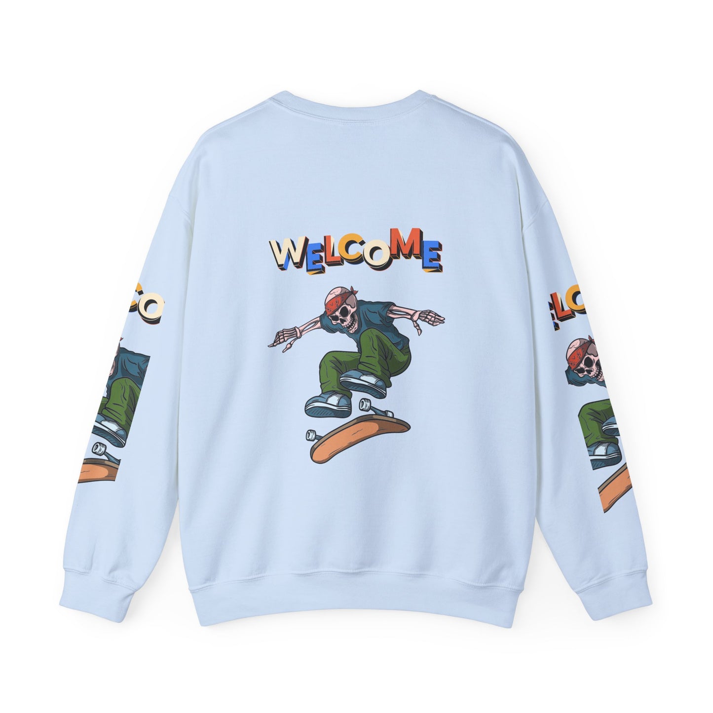 Welcome Skaters Customized Unisex Heavy Blend™ Crewneck Sweatshirt