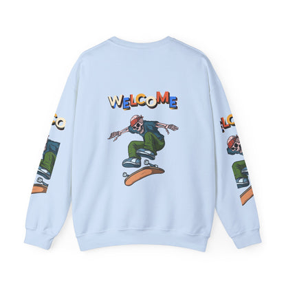 Welcome Skaters Customized Unisex Heavy Blend™ Crewneck Sweatshirt