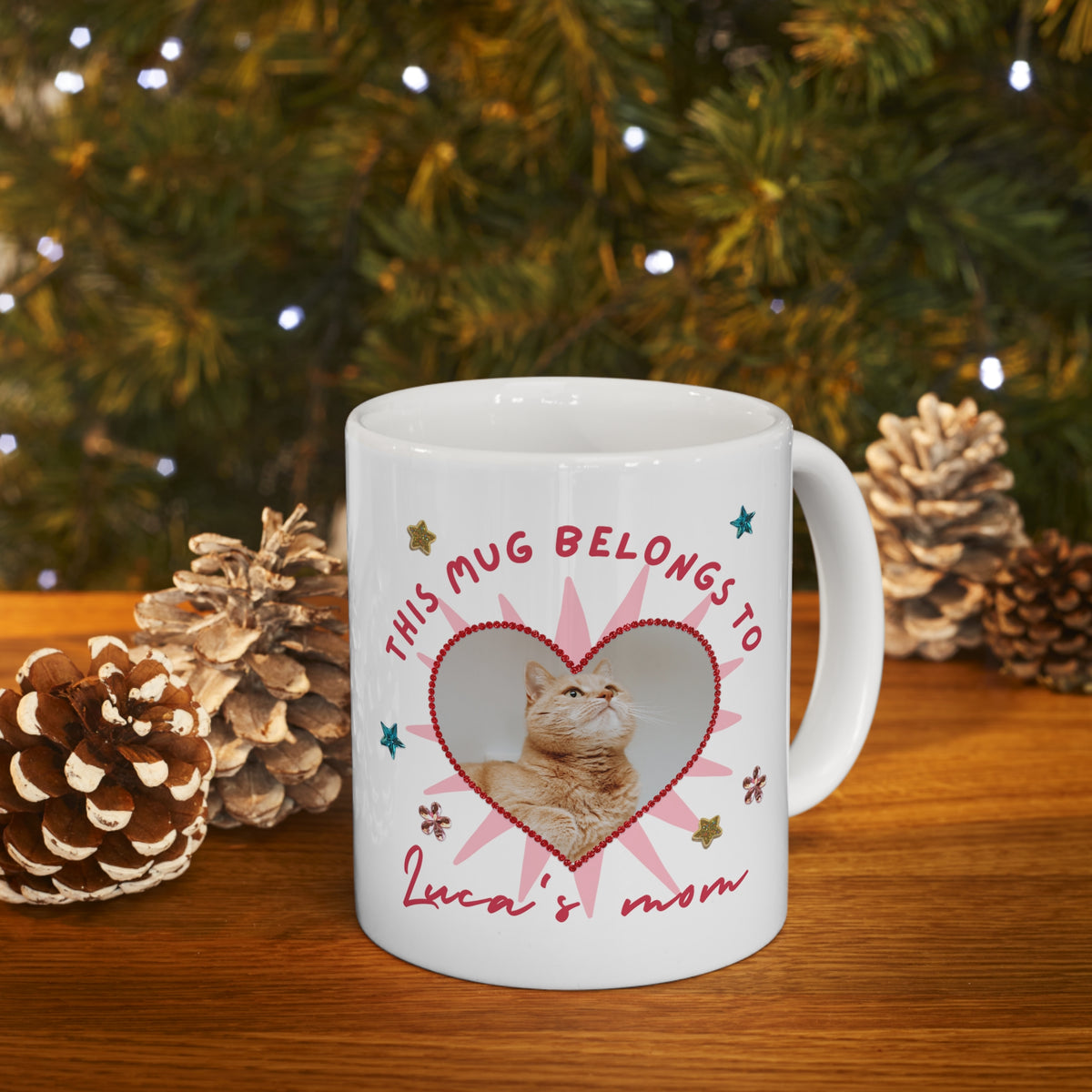 Lover&#39;s Mom Customized Ceramic Mug 11oz