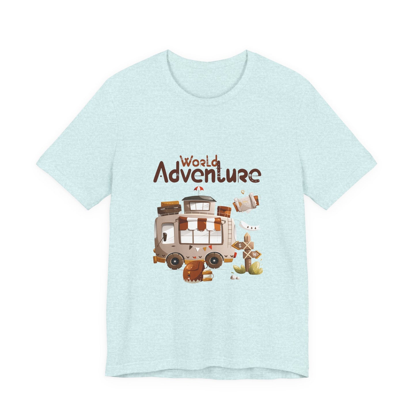 World Adventure Customized Unisex Jersey Short Sleeve Tee