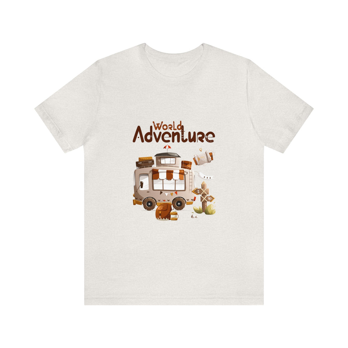 World Adventure Customized Unisex Jersey Short Sleeve Tee