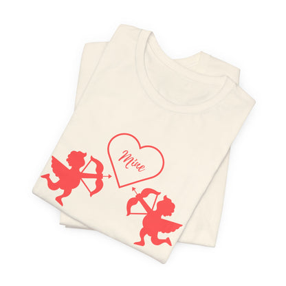 The Symbol of Love Customized Unisex Jersey Short Sleeve Tee