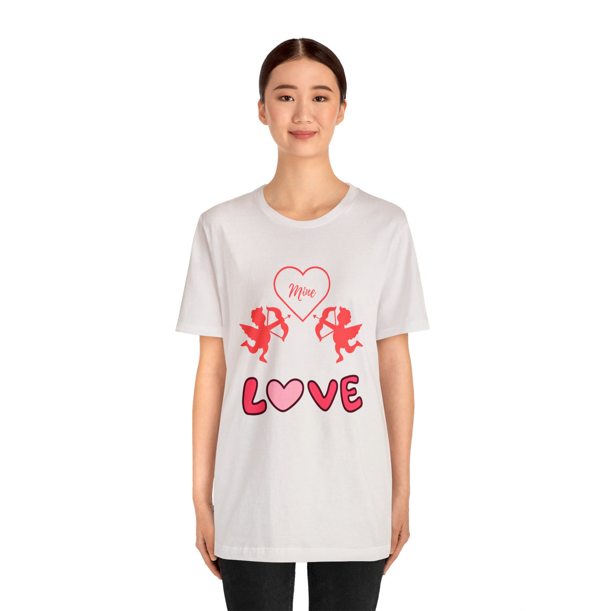 The Symbol of Love Customized Unisex Jersey Short Sleeve Tee