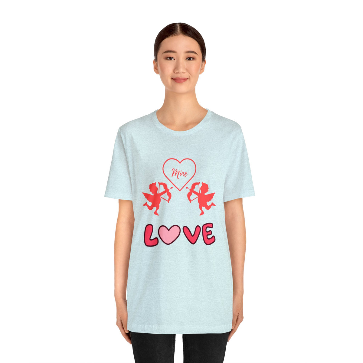 The Symbol of Love Customized Unisex Jersey Short Sleeve Tee