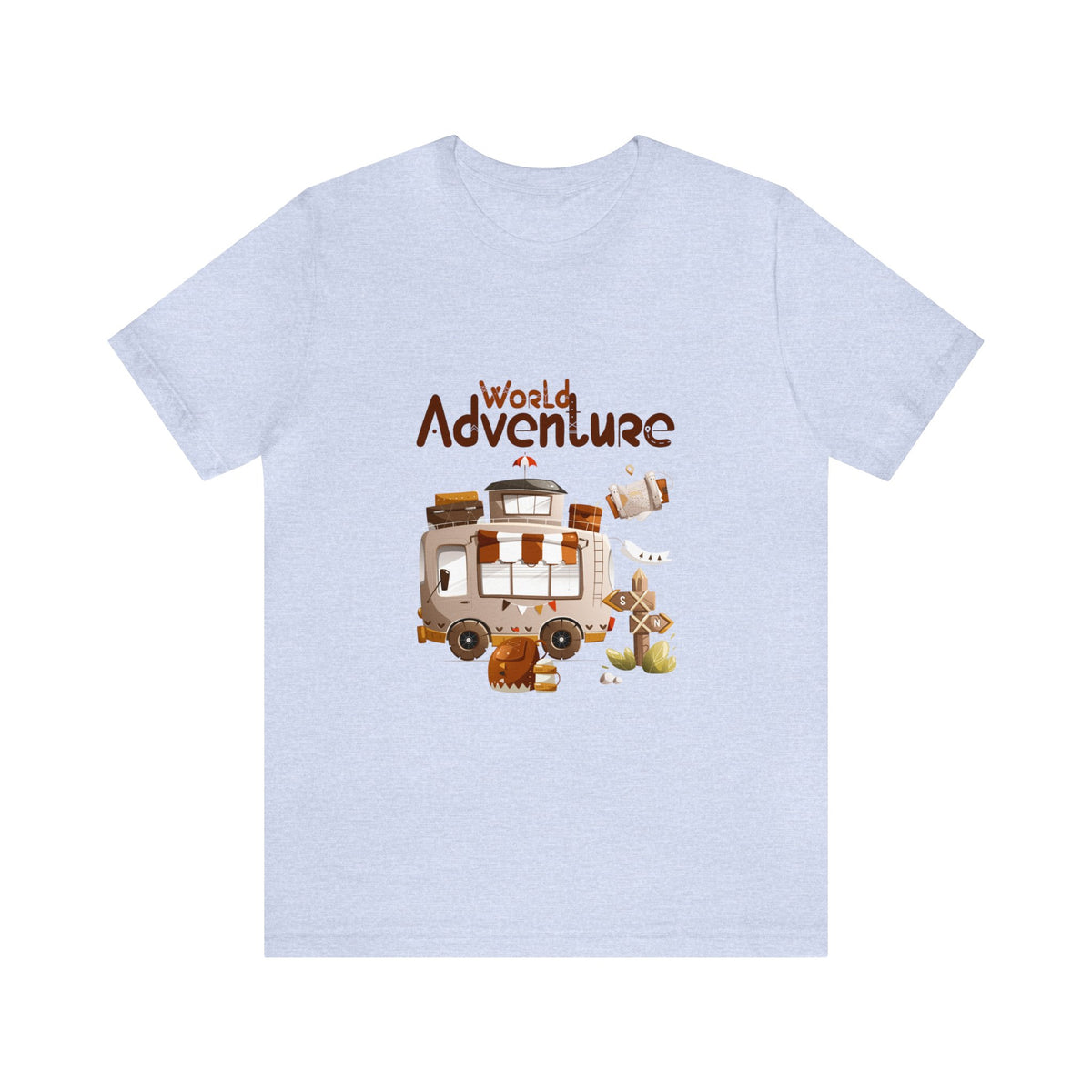 World Adventure Customized Unisex Jersey Short Sleeve Tee