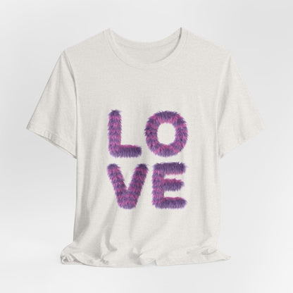 A Sign of Love Customized Unisex Jersey Short Sleeve Tee