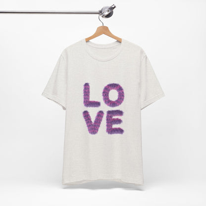 A Sign of Love Customized Unisex Jersey Short Sleeve Tee