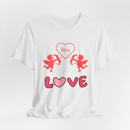 The Symbol of Love Customized Unisex Jersey Short Sleeve Tee