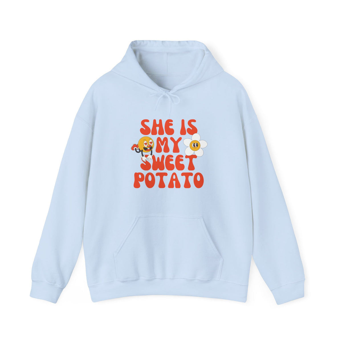 She is My Sweet Potato Customized Unisex Heavy Blend™ Hooded Sweatshirt
