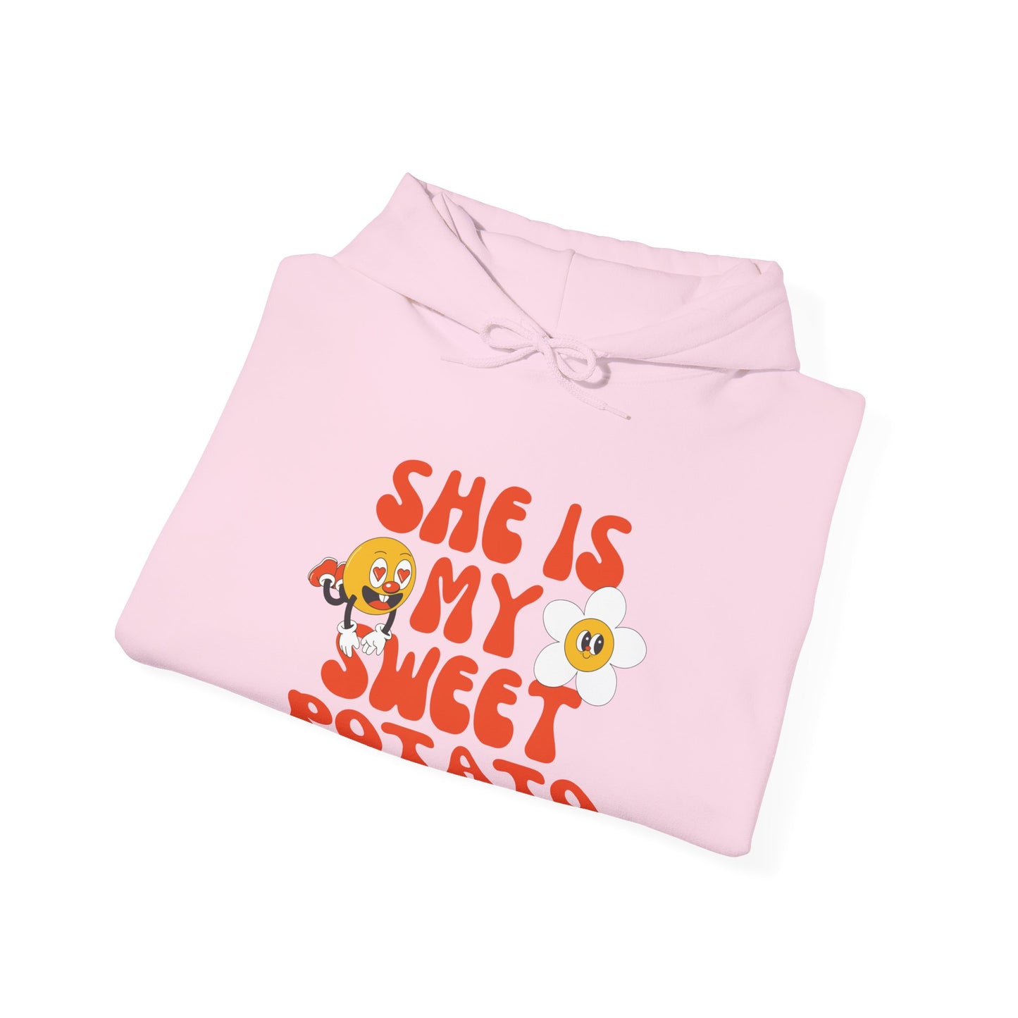 She is My Sweet Potato Customized Unisex Heavy Blend™ Hooded Sweatshirt
