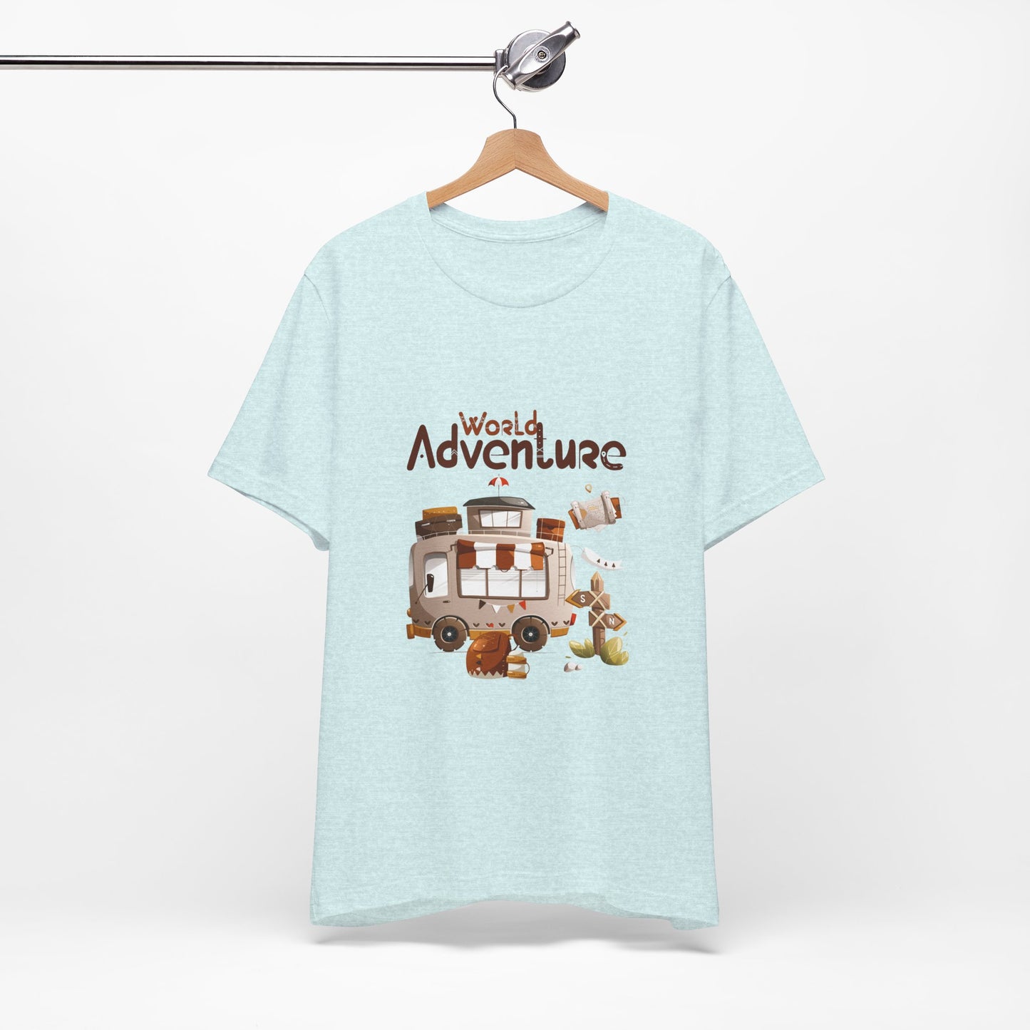 World Adventure Customized Unisex Jersey Short Sleeve Tee