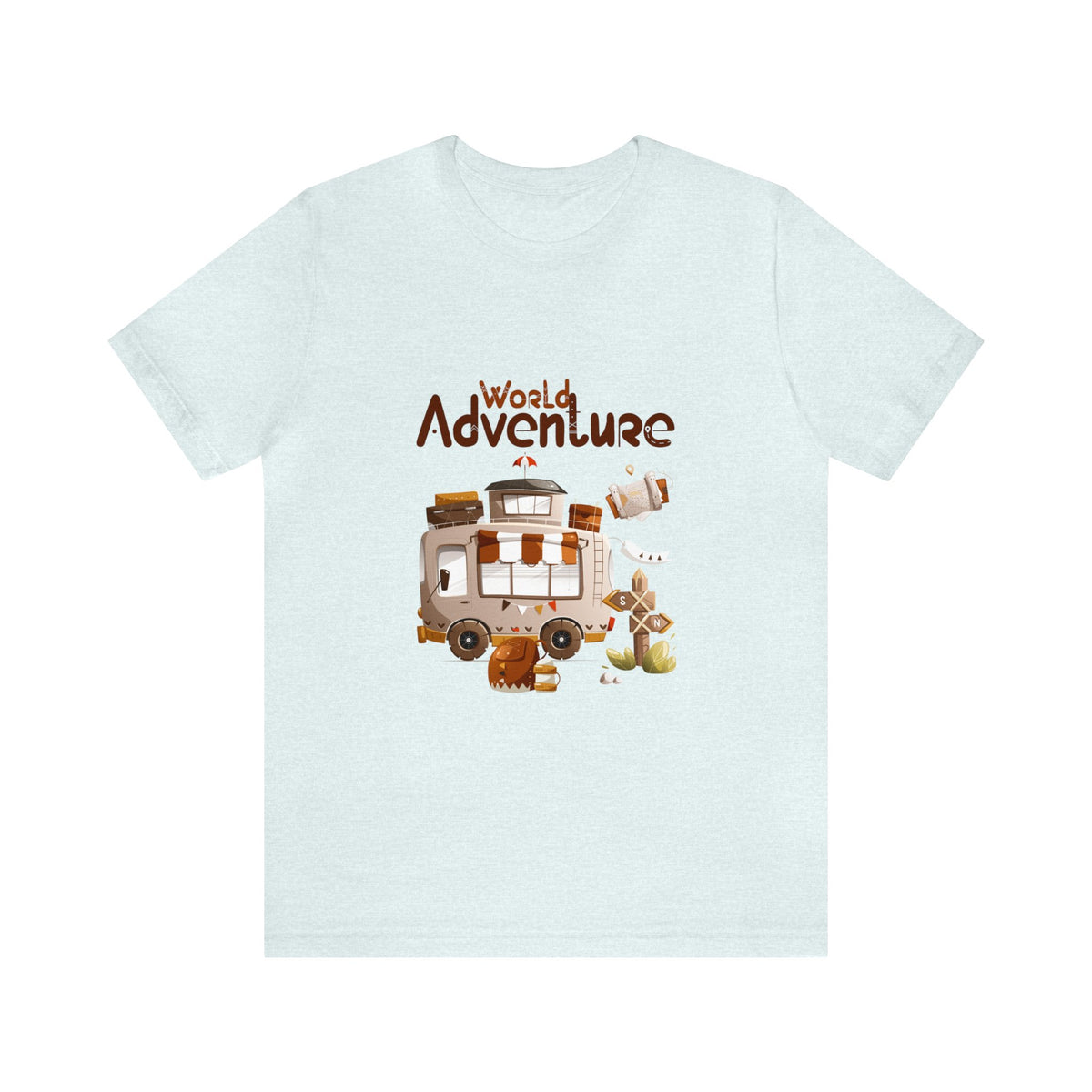 World Adventure Customized Unisex Jersey Short Sleeve Tee