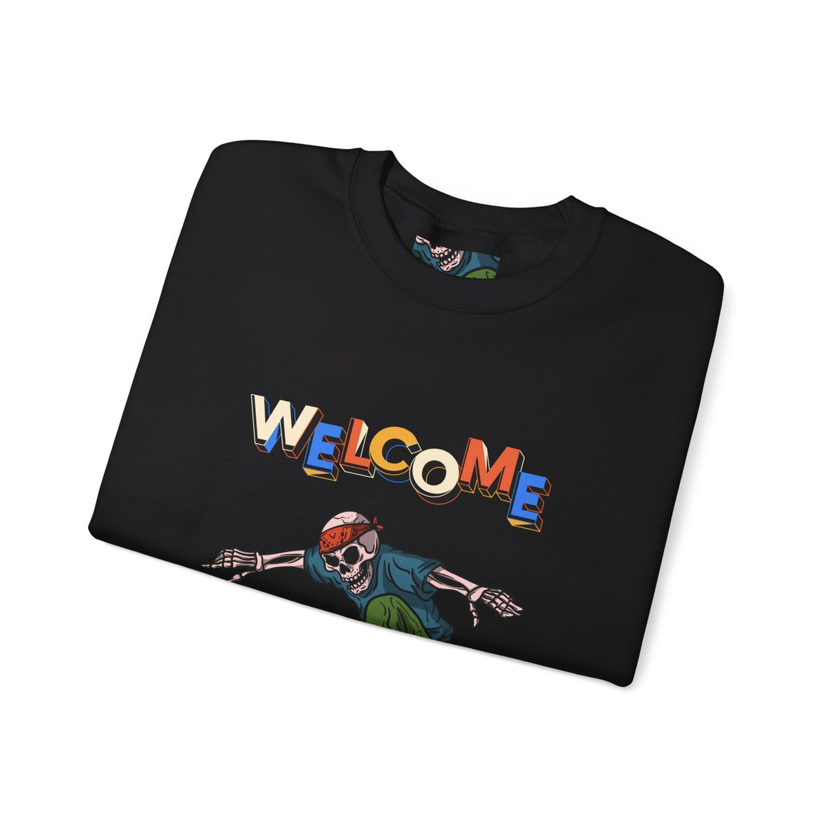 Welcome Skaters Customized Unisex Heavy Blend™ Crewneck Sweatshirt