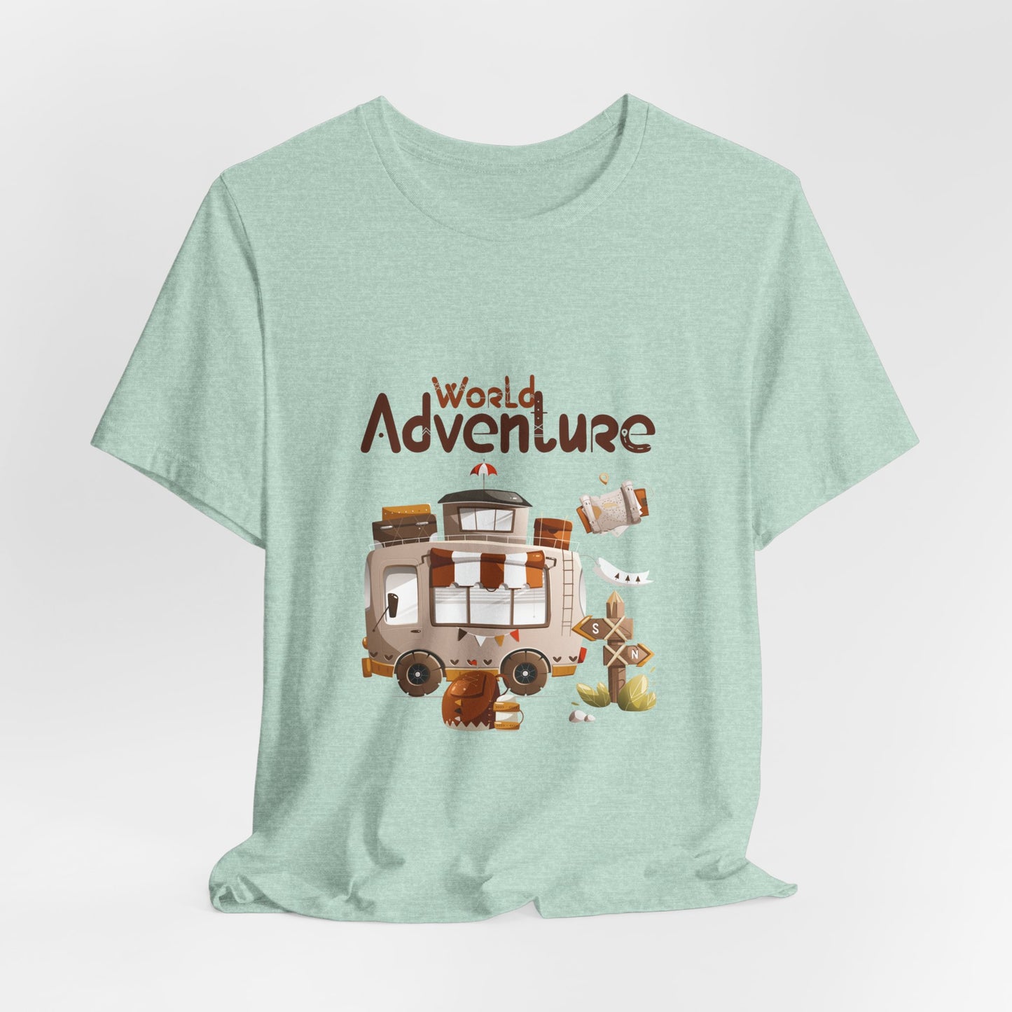 World Adventure Customized Unisex Jersey Short Sleeve Tee