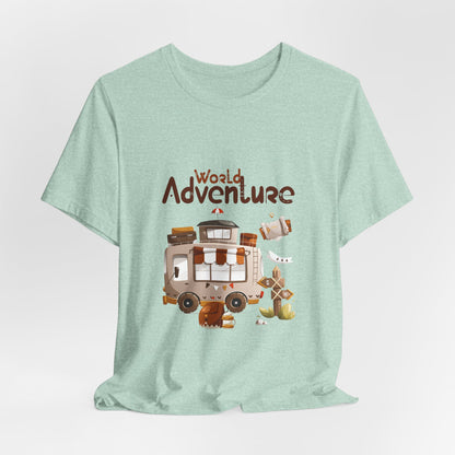 World Adventure Customized Unisex Jersey Short Sleeve Tee